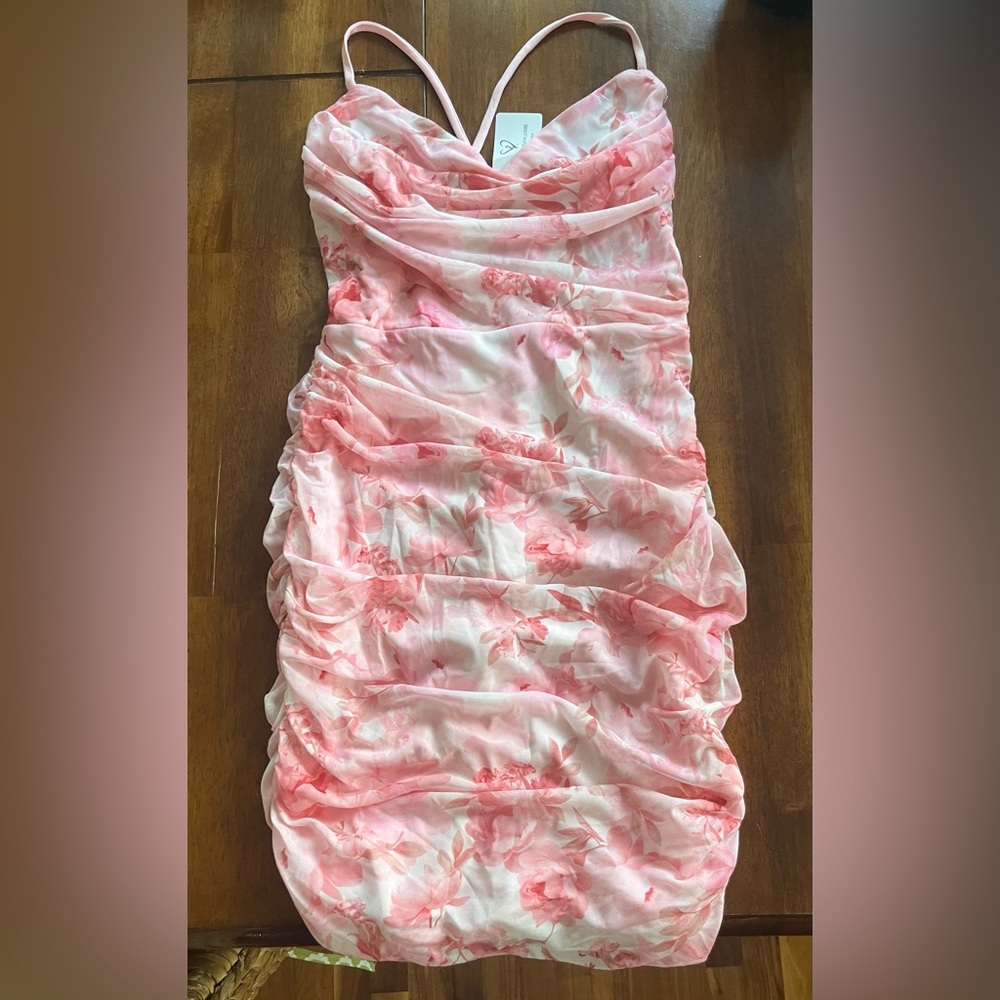 Windsor Pink Floral Dress